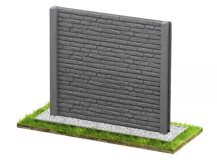 Betonzaun Modell Klinker 3 – Miko Beton Zaun