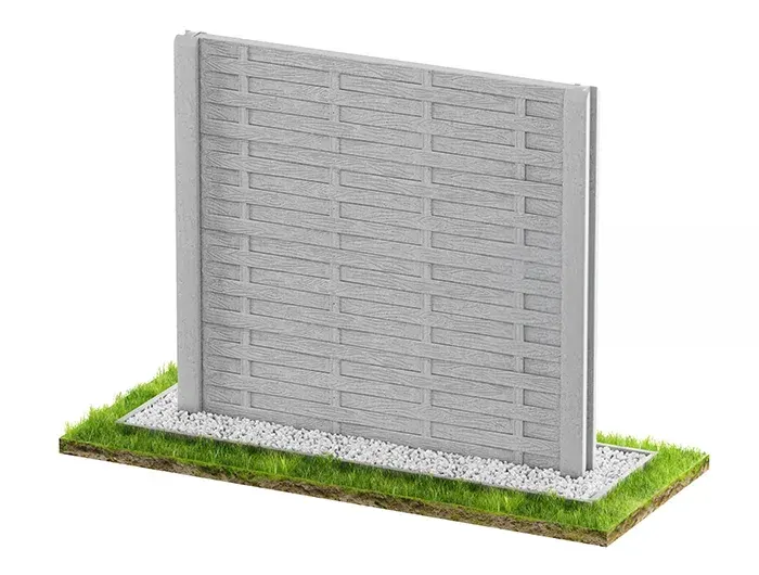 Betonzaun Klassisch Modell 17 – Miko Beton Zaun