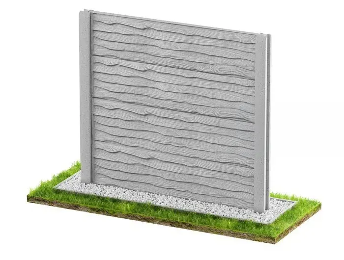 Betonzaun Modell Klassisch 20 – Miko Beton Zaun