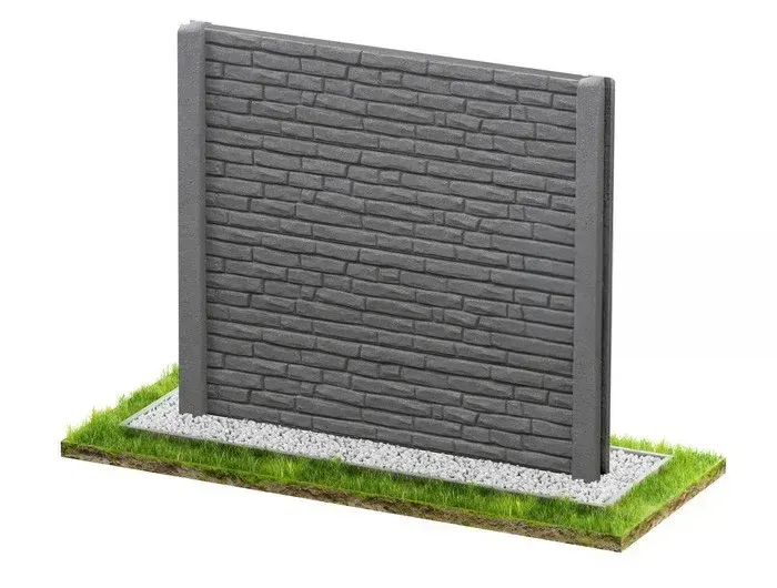 Betonzaun Klassisch Modell 29 – Miko Beton Zaun
