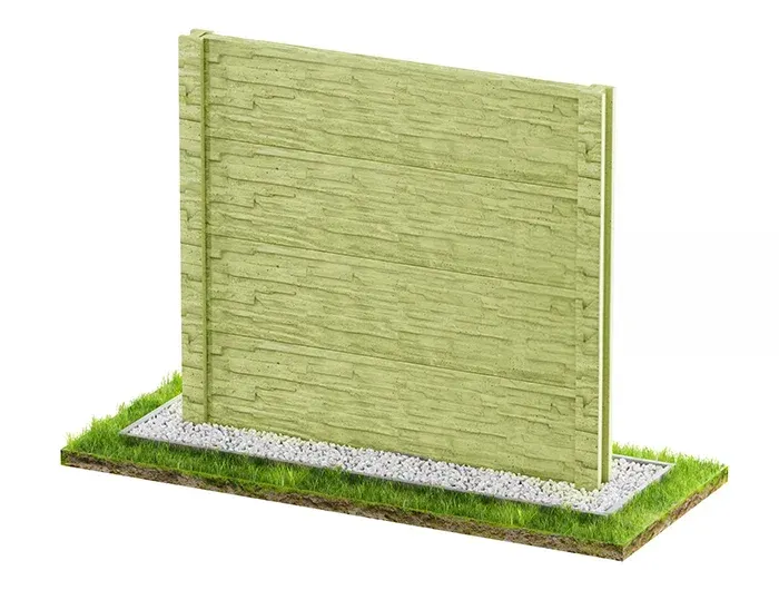 Betonzaun Klassisch Modell 66 – Miko Beton Zaun