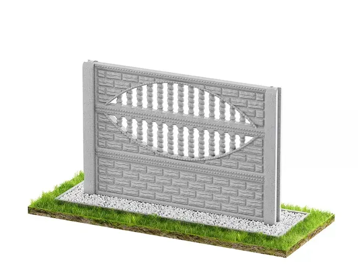 Betonzaun Klassisch Modell 78 – Miko Beton Zaun