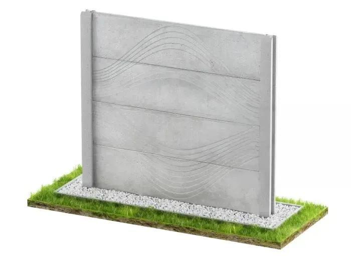 Betonzaun Modern Modell 10 – Miko Beton Zaun