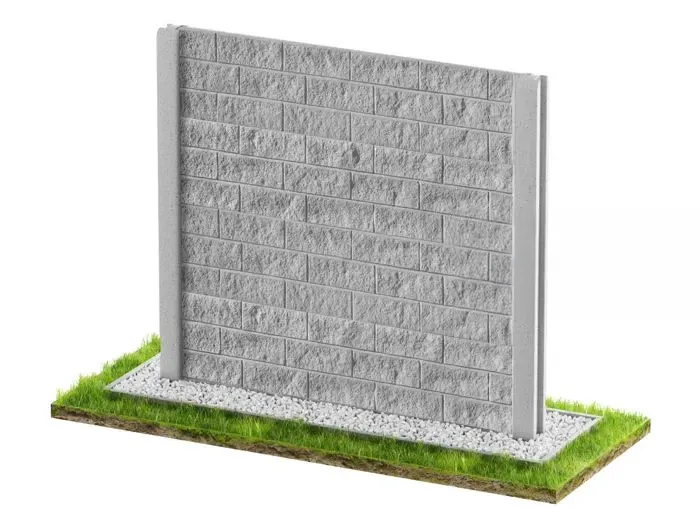 Betonzaun Modern Modell 11 – Miko Beton Zaun