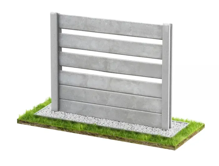 Betonzaun Modern Modell 13 – Miko Beton Zaun