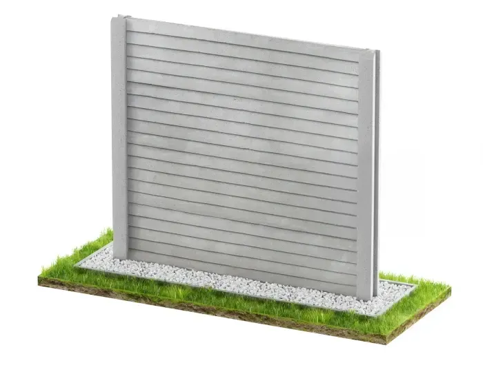 Betonzaun Modern Modell 14 – Miko Beton Zaun