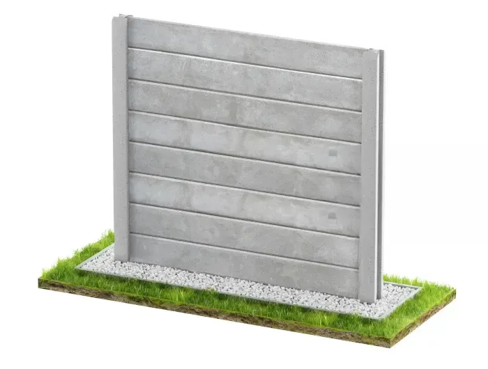Betonzaun Modell Modern 15 – Miko Beton Zaun