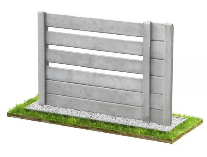 Betonzaun Modern Modell 16 – Miko Beton Zaun