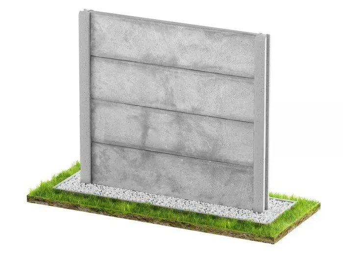 Betonzaun Modern Modell 2 – Miko Beton Zaun