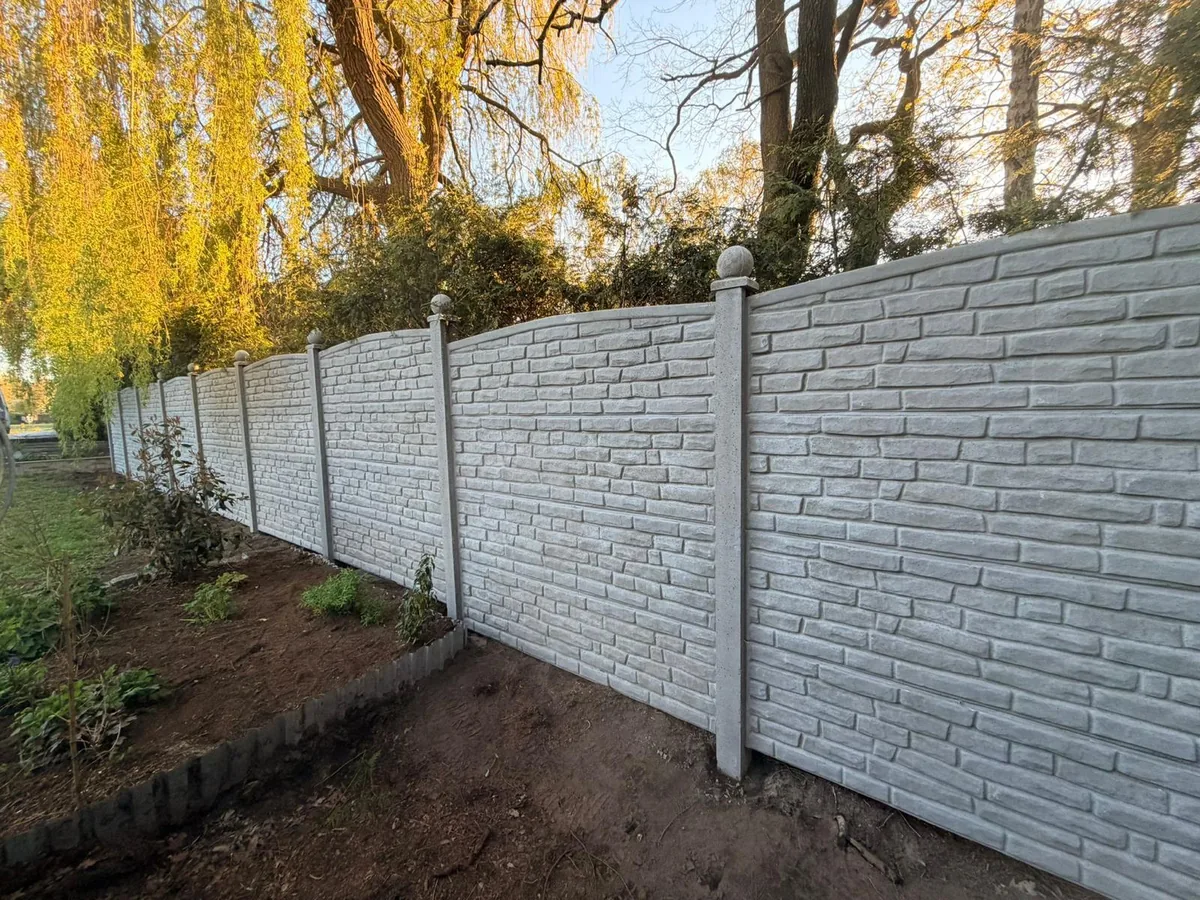 Betonzaun Projekt Modell 16 – Miko Beton Zaun