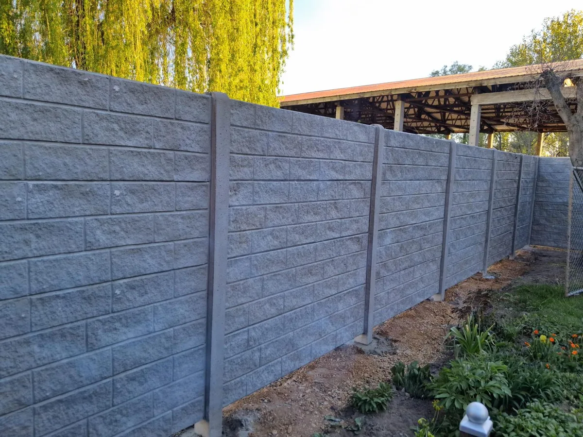 Betonzaun Projekt Modell 20 – Miko Beton Zaun