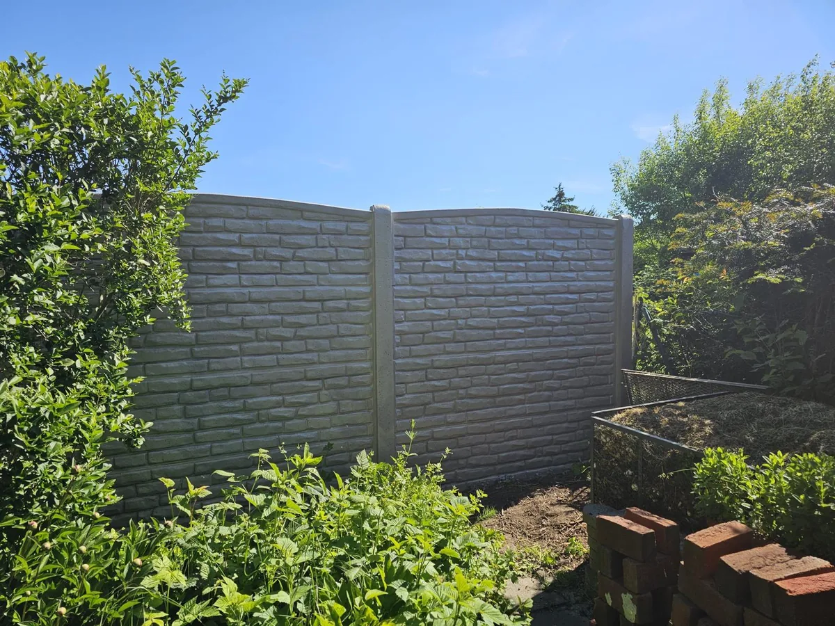 Betonzaun Projekt Modell 25 – Miko Beton Zaun
