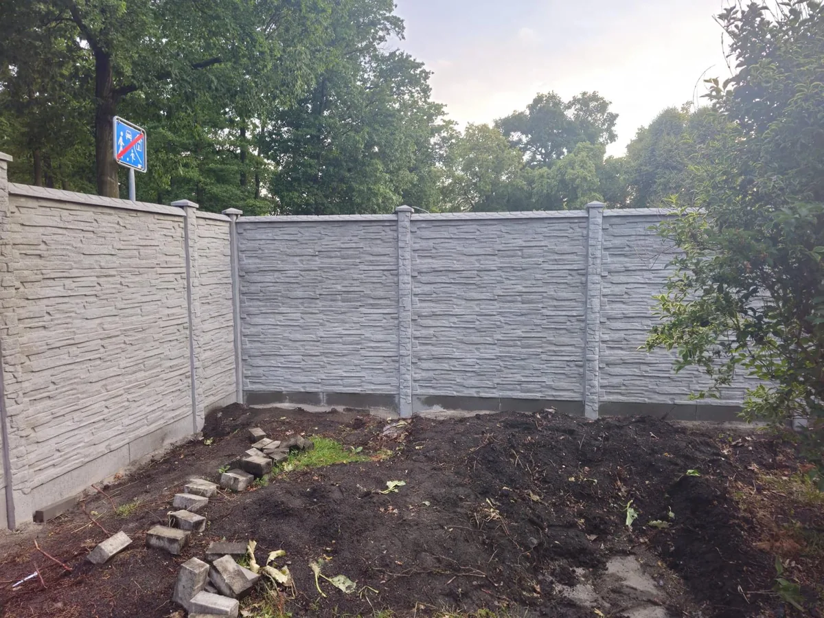 Betonzaun Projekt Modell 27 – Miko Beton Zaun