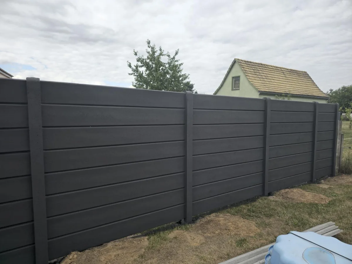 Betonzaun Projekt Modell 29 – Miko Beton Zaun