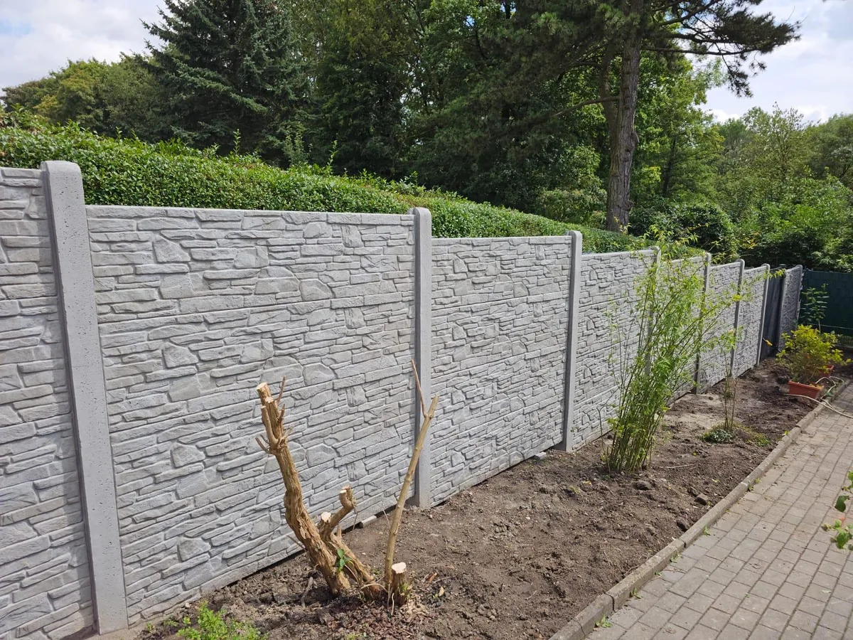 Betonzaun Projekt Modell 30 – Miko Beton Zaun