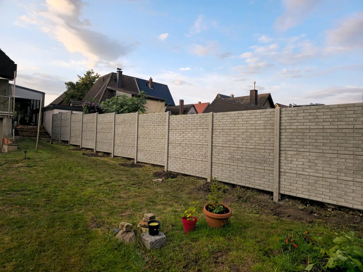 Betonzaun Projekt Modell 31 – Miko Beton Zaun