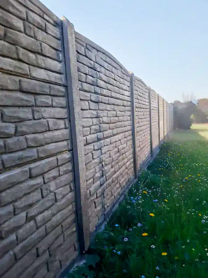 Betonzaun Einfahrt Köln – Modernes Design