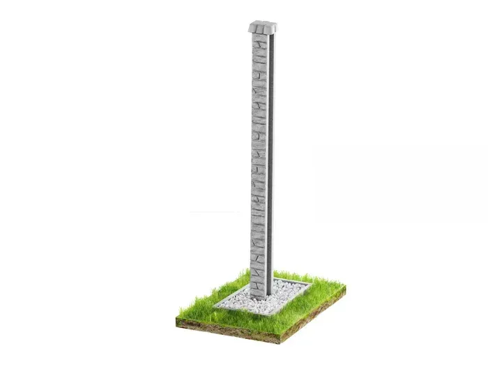 Betonzaun Zubeh&ouml;r Modell 4 – Miko Beton Zaun