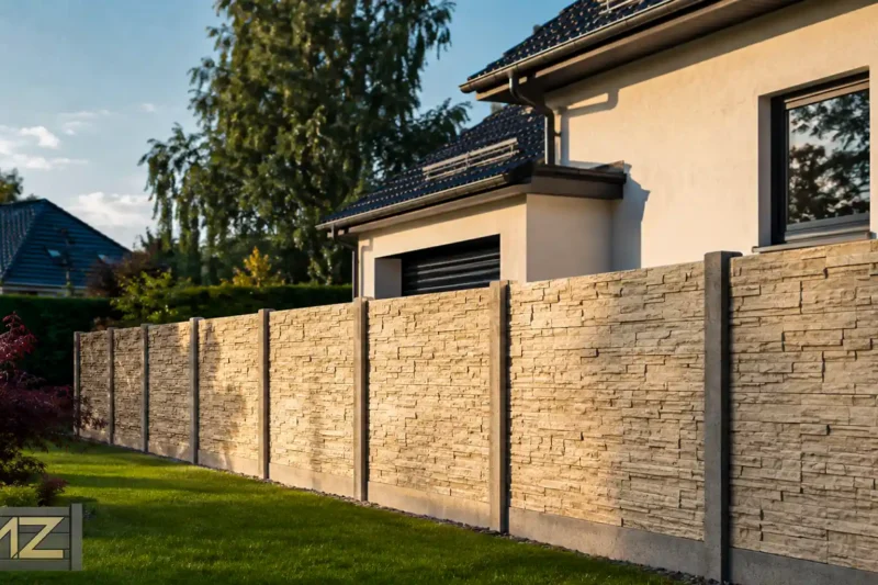 Betonzaun Hamburg – Lieferung & Montage vor Ort – Miko Beton Zaun