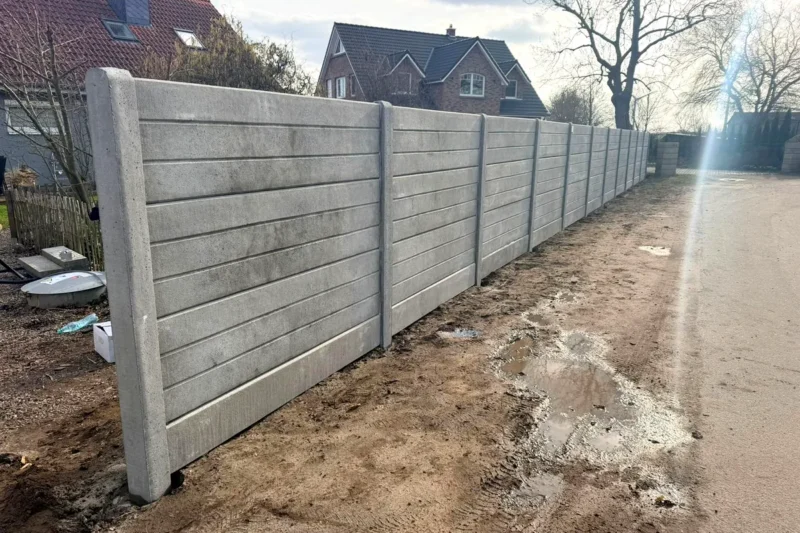 Wie hoch sollte ein Betonzaun für Sichtschutz sein? – Miko Beton Zaun