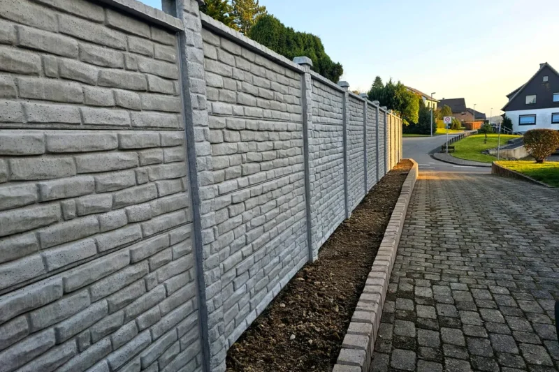 Betonzaun in Nordrhein-Westfalen: Planung und Montage ohne Umwege – Miko Beton Zaun